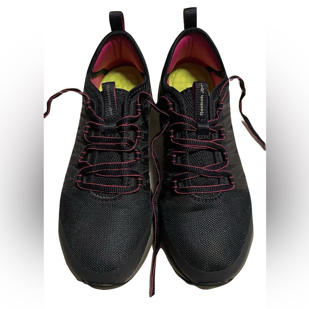 Reebok Astroride RB308 Steel Toe Shoes Sneaker 7W Women Navy Purple - Picture 5 of 15